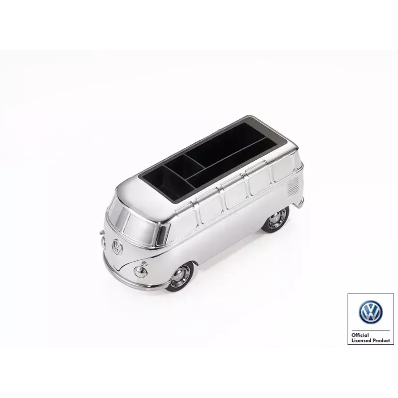 Pen/Pencil Holder TROIKA GAP06/CH Silver 63mm x 153mm x 72mm