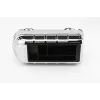 Pen/Pencil Holder TROIKA GAP06/CH Silver 63mm x 153mm x 72mm