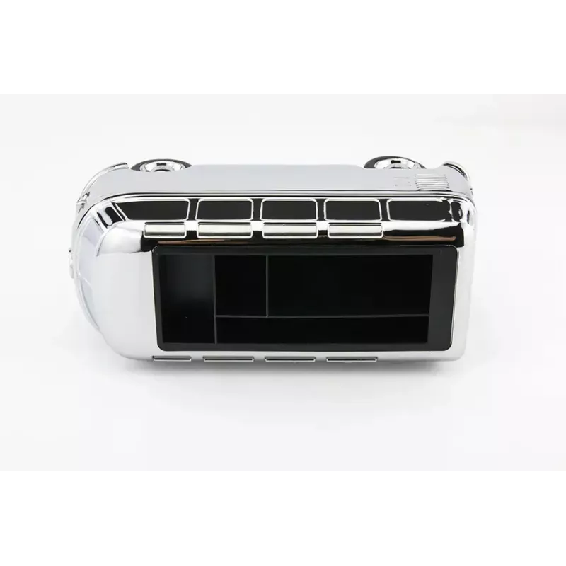 Pen/Pencil Holder TROIKA GAP06/CH Silver 63mm x 153mm x 72mm