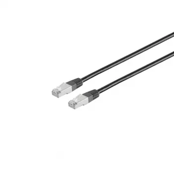Networking Cable S/CONN 75225-S 15m Cat5e SF/UTP RJ-45 Black
