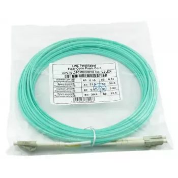BlueOptics AJ836A-BO InfiniBand fibre optic cable 5 m 2x LC Aqua