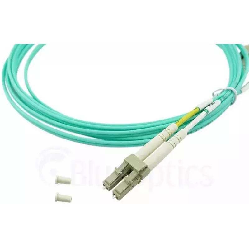 BlueOptics AJ836A-BO InfiniBand fibre optic cable 5 m 2x LC Aqua
