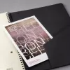 Writing Notebook Sigel CONCEPTUM A5 160 Sheets Black