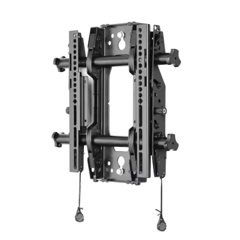 Chief Small tilt wall mount single stud, 61 cm (24 inch), 81.3 cm (32 inch), 75 x 75 mm, 300 x 300 mm, -12 - 2°, Black