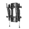 Chief Small tilt wall mount single stud, 61 cm (24 inch), 81.3 cm (32 inch), 75 x 75 mm, 300 x 300 mm, -12 - 2°, Black