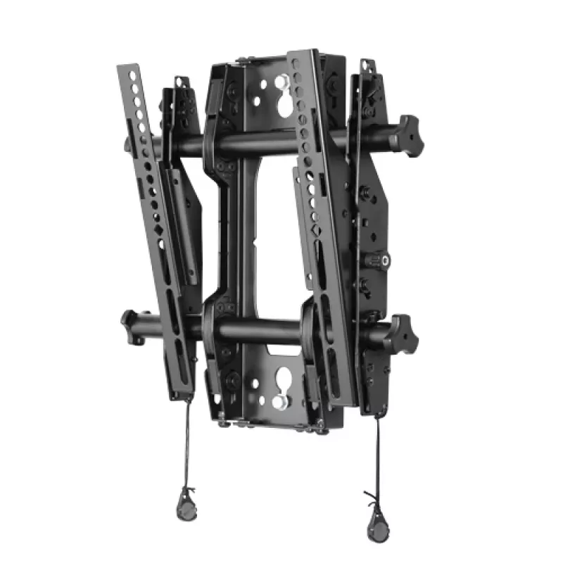 Chief Small tilt wall mount single stud, 61 cm (24 inch), 81.3 cm (32 inch), 75 x 75 mm, 300 x 300 mm, -12 - 2°, Black