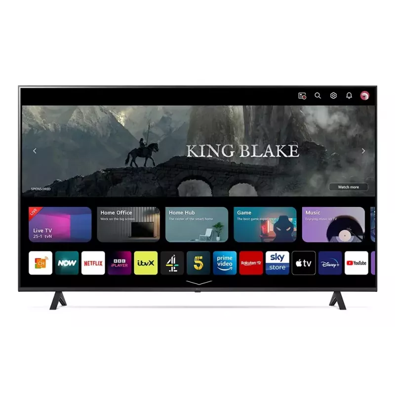 LG UHD 55UR78006LK 139.7 cm (55 inch) 4K Ultra HD Smart TV Wi-Fi Black