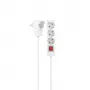 Hama 00223081 power extension 1.4 m 3 AC outlet(s) Indoor White