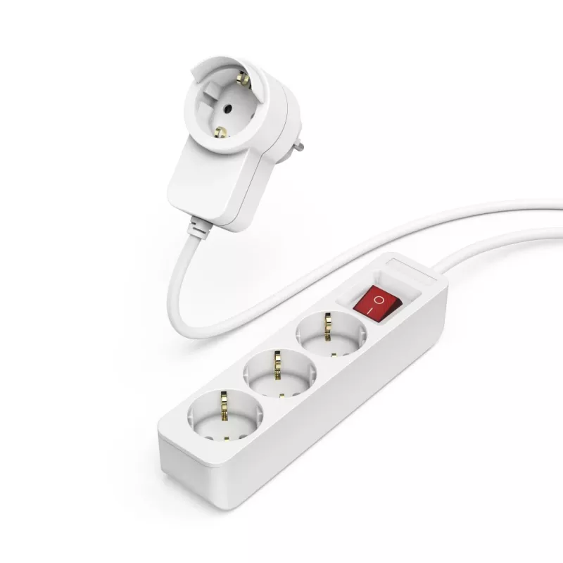 Hama 00223081 power extension 1.4 m 3 AC outlet(s) Indoor White