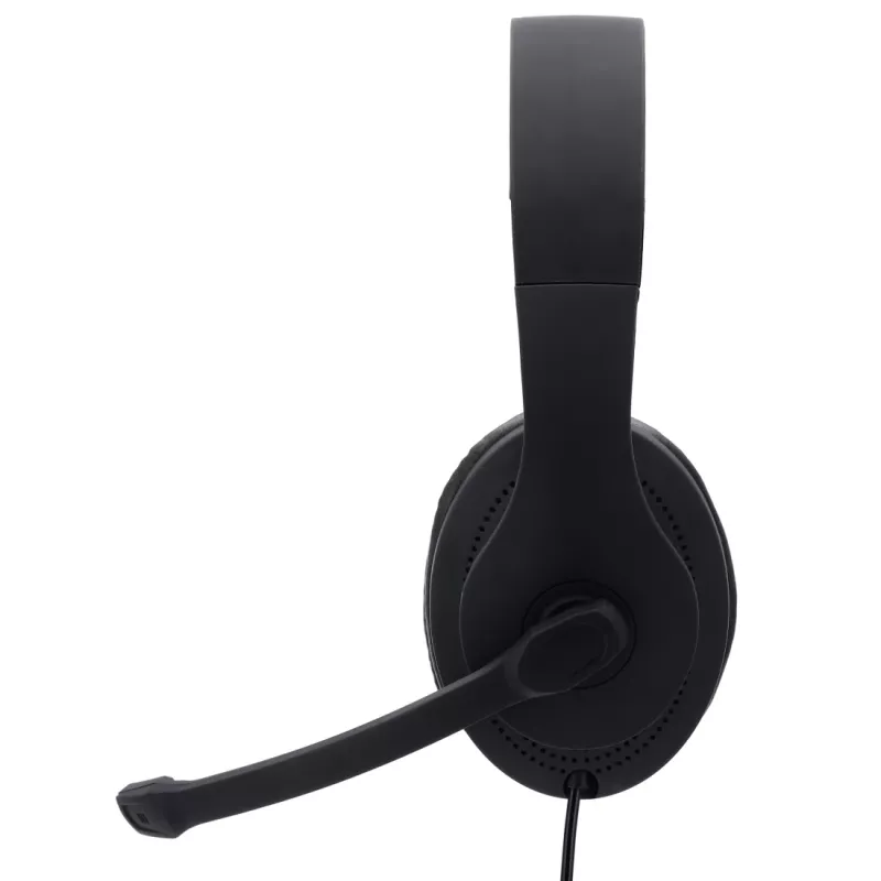 Hama HS-USB300 PC Office headset, wired, USB, black