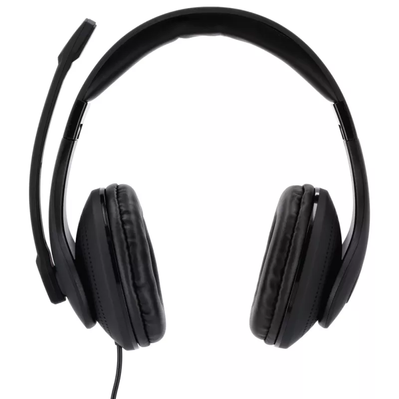 Hama HS-USB300 PC Office headset, wired, USB, black