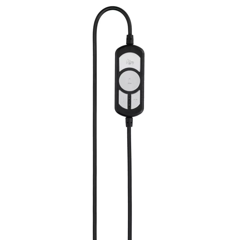 Hama HS-USB300 PC Office headset, wired, USB, black