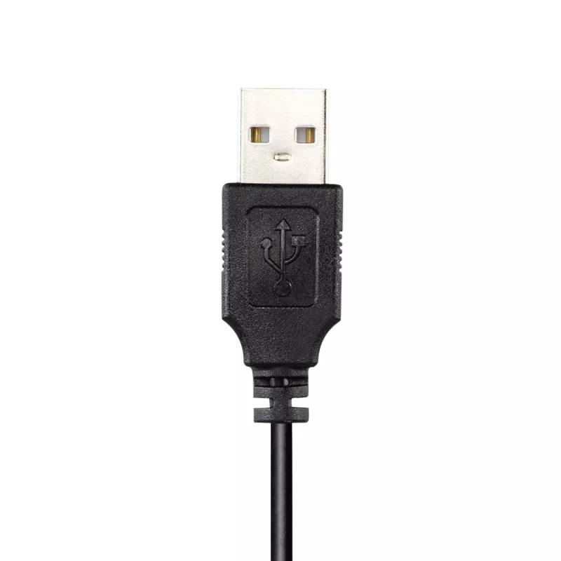Hama HS-USB300 PC Office headset, wired, USB, black
