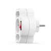 Hama 00223217 power plug adapter White