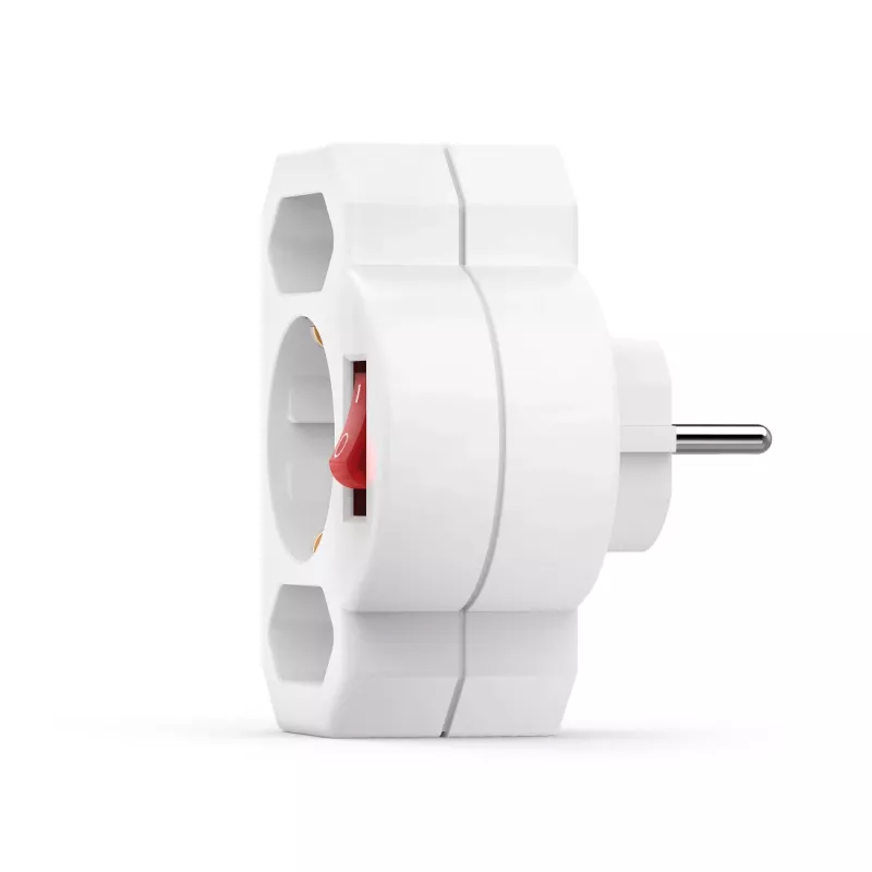 Hama 00223217 power plug adapter White