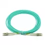 BlueOptics BK838A-BO InfiniBand fibre optic cable 1 m LC Aqua