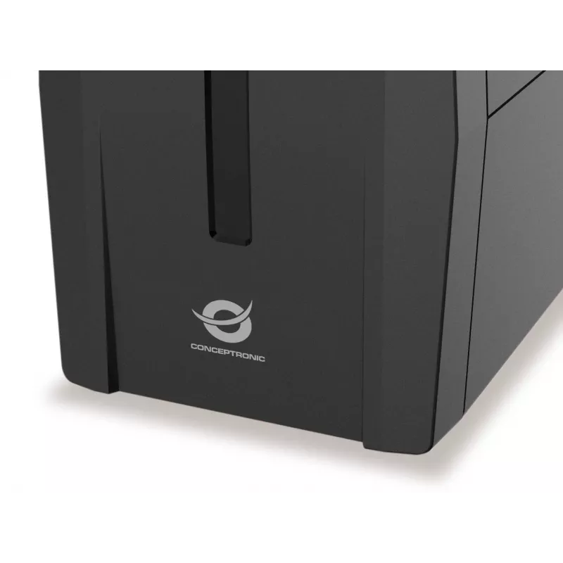 Conceptronic ZEUS02G 850VA 480W UPS, UK socket x 2, HID USB, RJ45 In/Out, AVR