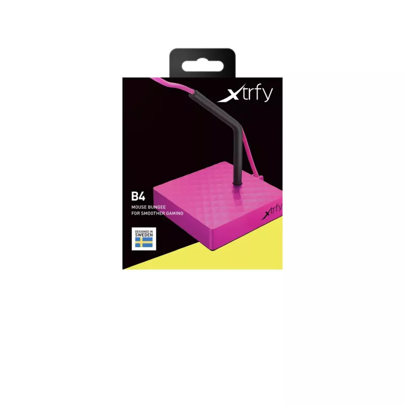 Cable holder CHERRY XTRFY B4 Pink 80x80x130 mm