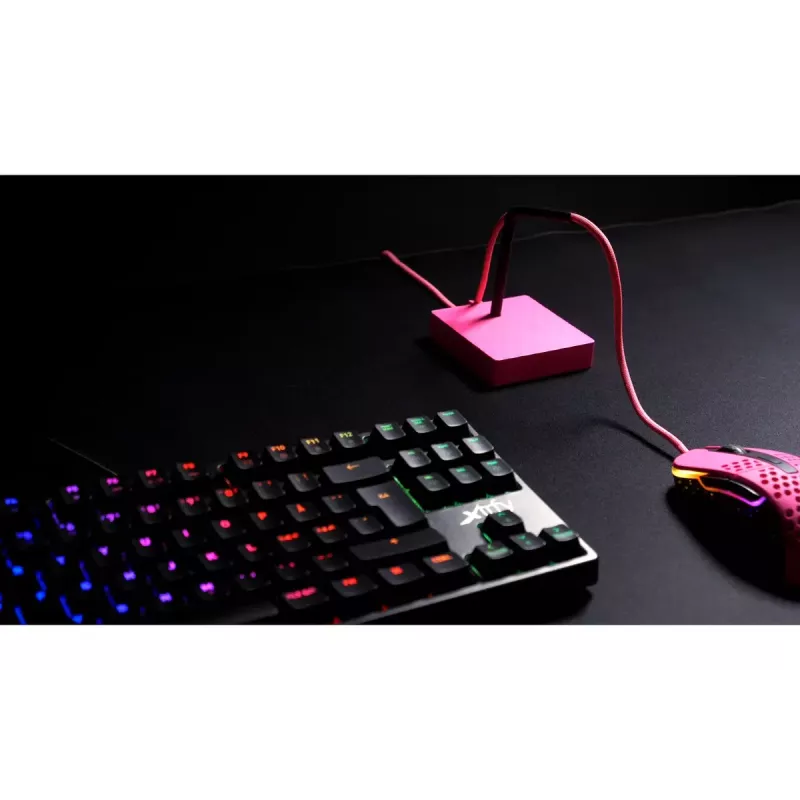 Cable holder CHERRY XTRFY B4 Pink 80x80x130 mm