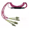 BlueOptics EMC CBL-MPO12-4LC-OM4-2M Fibre Optic Cable MPO 4x LC 2m