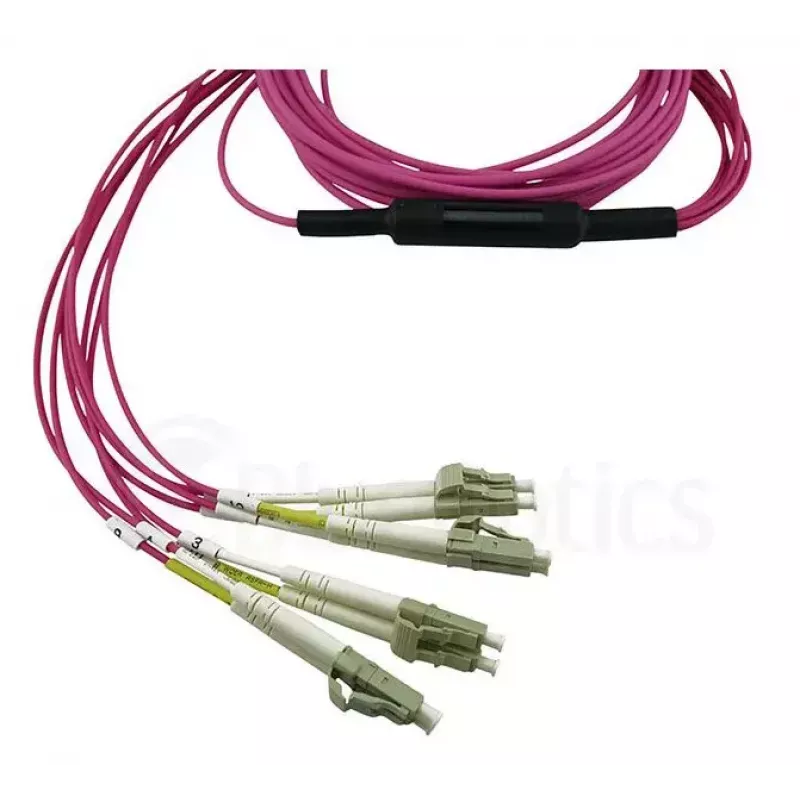 BlueOptics EMC CBL-MPO12-4LC-OM4-2M Fibre Optic Cable MPO 4x LC 2m