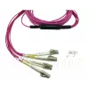 BlueOptics EMC CBL-MPO12-4LC-OM4-2M Fibre Optic Cable MPO 4x LC 2m