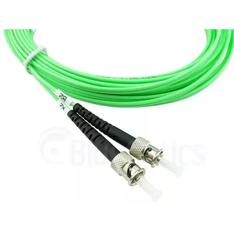 Fibre optic cable BlueOptics SFP3133GU2MK LC ST OM5 2 m Lime