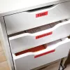 DYMO Authentic D1 Labels | 24mm x 7m Roll | Black Print on Red | Self-Adhesive Labels for LabelManager Label Printers