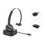 Conceptronic POLONA Wireless Bluetooth Headset with Charging Dock & Bluetooth USB Audio Adapter