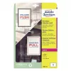 Avery Window Stickers Self-adhesive printer label A5 White 10 pcs