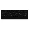 MediaRange MROS101-BE keyboard Home USB AZERTY Belgian Black Full-size 107 keys