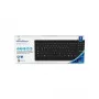 MediaRange MROS101-BE keyboard Home USB AZERTY Belgian Black Full-size 107 keys