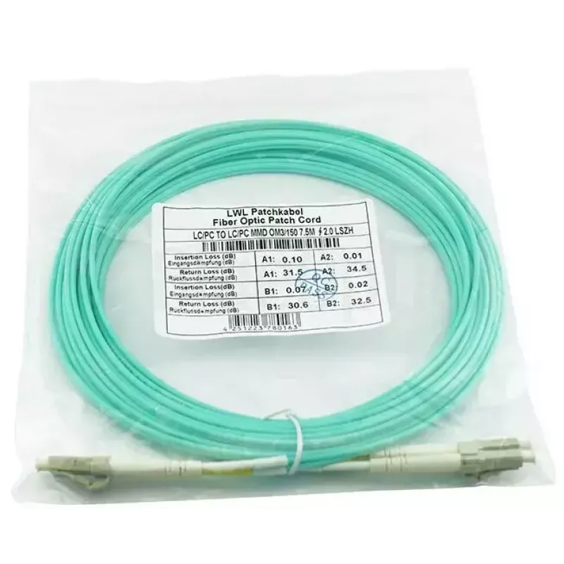 InfiniBand fibre optic cable BlueOptics 050502K512000010M 10 m 2x LC LC/APC