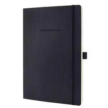 Writing Notebook Sigel Conceptum A4 194 Sheets Black