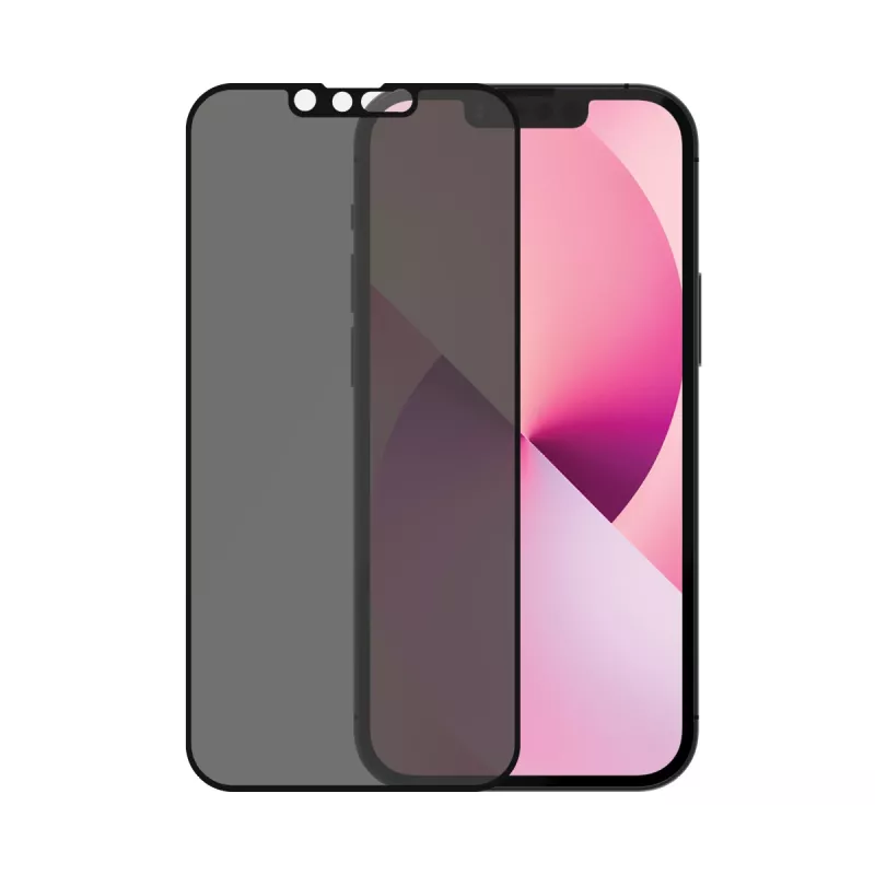 PanzerGlass Privacy Screen Protector Apple iPhone 13 Mini Edge-to-Edge Scratch Shock Resistant