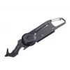 Key carabin TROIKA KTL26-RD Black Red