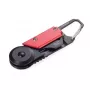 Key carabin TROIKA KTL26-RD Black Red