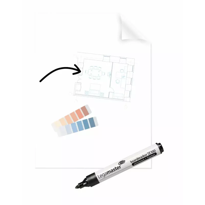 Clearboard Foil Legamaster Magic-Chart 60x80cm