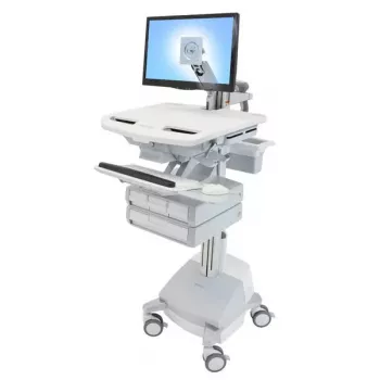 Multimedia cart Ergotron StyleView Aluminium Grey White