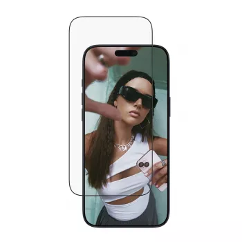Screen protector PanzerGlass SAFE. for iPhone 17 Pro Max – Ultra-wide PET film with black frame, EasyAligner, scratch- and shock-resistant