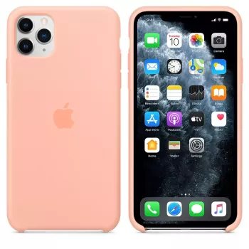 Silicone Case Apple iPhone 11 Pro Max Grapefruit Cover