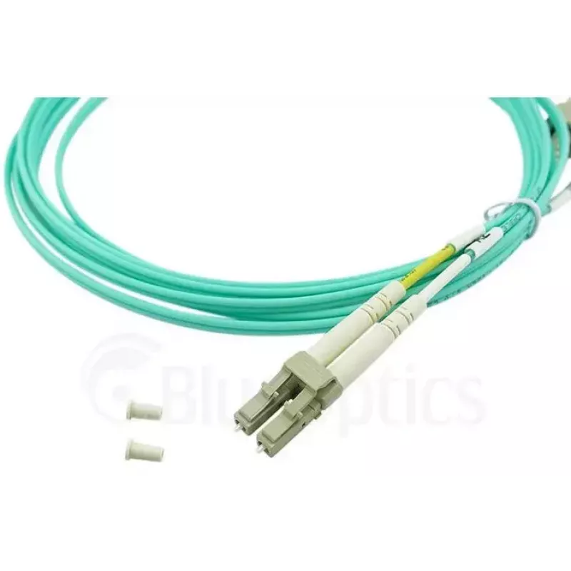 InfiniBand fibre optic cable BlueOptics 050502K512000001M 1 m 2x LC LC/APC Green
