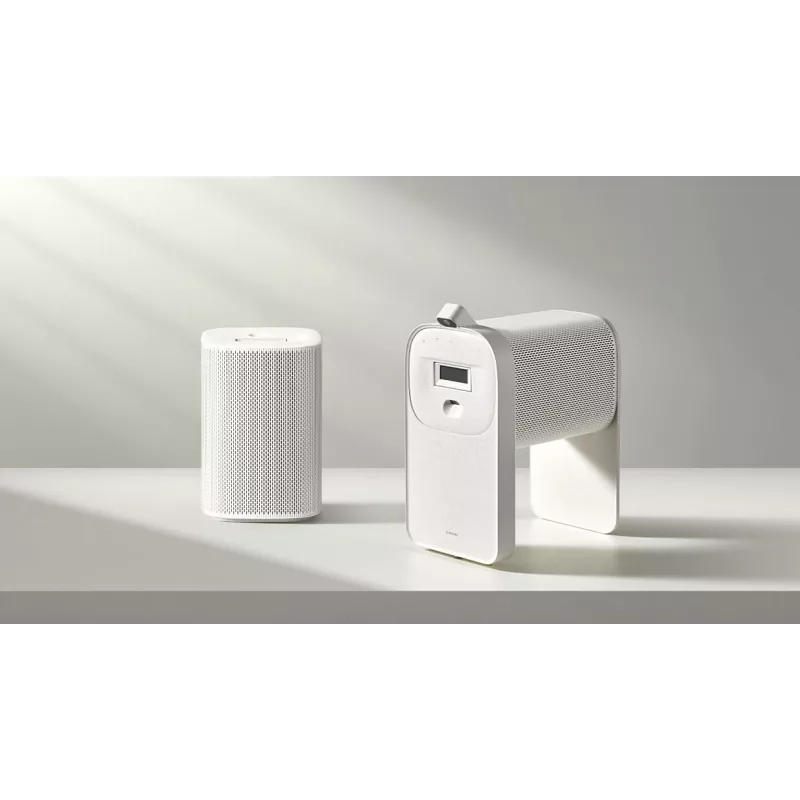 Samsung The Premiere 5 SP-LPF5DSAX Ultra Short Throw Projector, 1080p, Laser, White