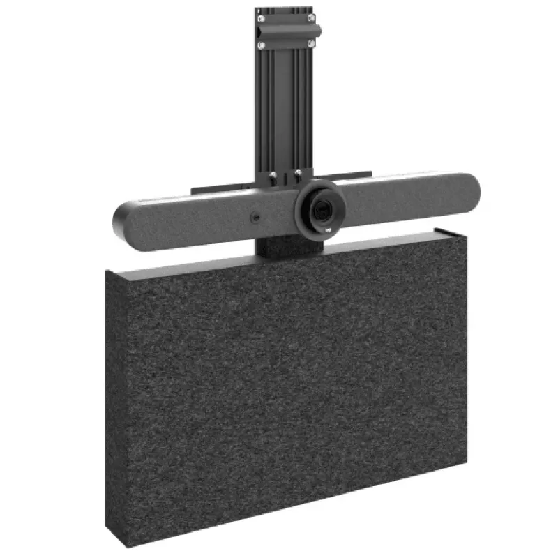 Chief Fusion Storage Cabinet FCASTC – Lockable AV Equipment Enclosure for Fusion Mounts, 30 kg Capacity, Fits 127 cm to 2.18 m Displays, Black