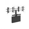Chief Fusion Storage Cabinet FCASTC – Lockable AV Equipment Enclosure for Fusion Mounts, 30 kg Capacity, Fits 127 cm to 2.18 m Displays, Black