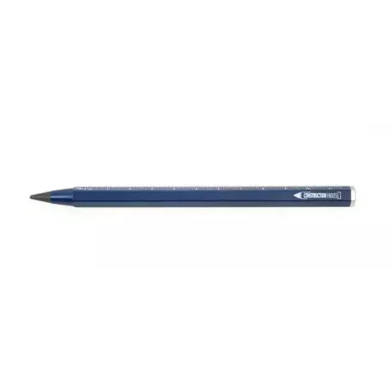 Mechanical Pencil TROIKA CONSTRUCTION ENDLESS HB Blue Aluminium 147mm
