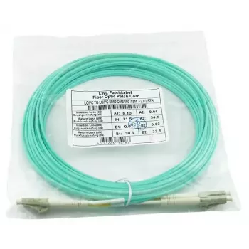 BlueOptics BK839A InfiniBand fibre optic cable 2 m LC Aqua OM3