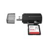 Conceptronic BIAN06B SD TF/MicroSD 4.0 Card Reader, UHS-II, USB 3.0, 5Gbps