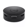 DELL Mobile Adapter DA300 Wired USB 3.2 Gen 2 (3.1 Gen 2) Type-C Black