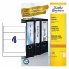 Self-adhesive label Avery L4761-100 Rounded rectangle